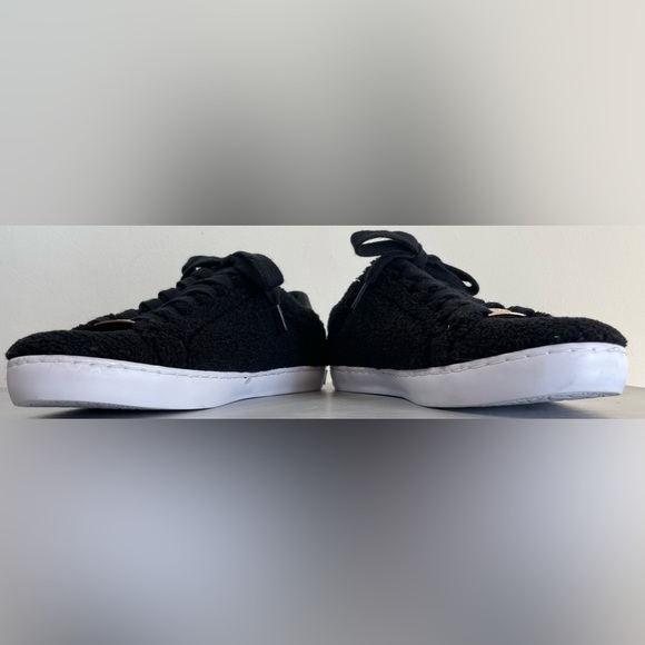 GBG LOS ANGELES GUESS FAUX SHEARLING LACE UP SNEAKERS, BLACK, EUC, SZ 8 - Picture 9 of 15